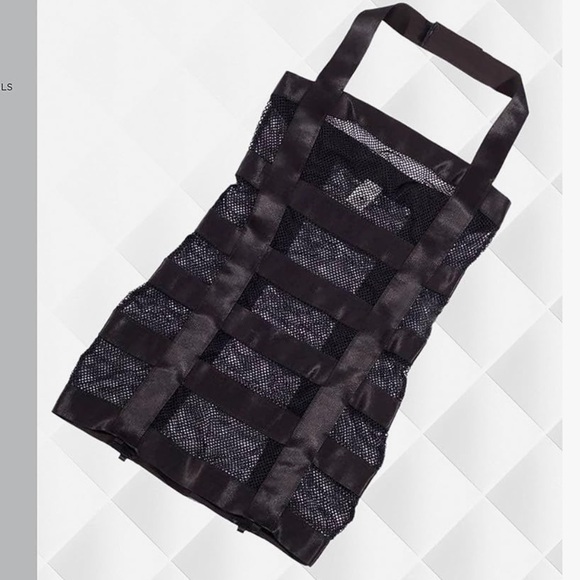 Fishnet black rave strappy bodycon dress bandage bondage fetish lingerie bikini - Picture 3 of 3